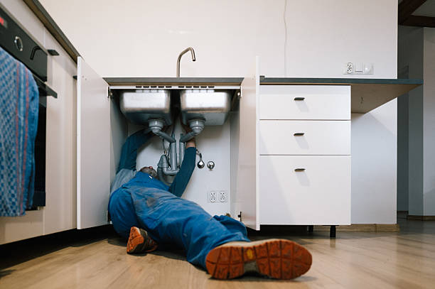 Professional Leak Detection technician working in Claiborne, MD